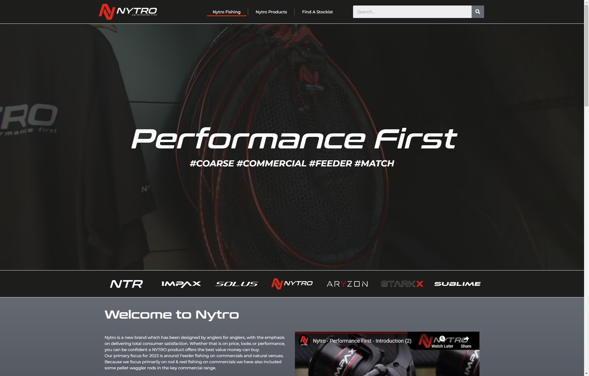 Nytro Fishing Website Screenshot
