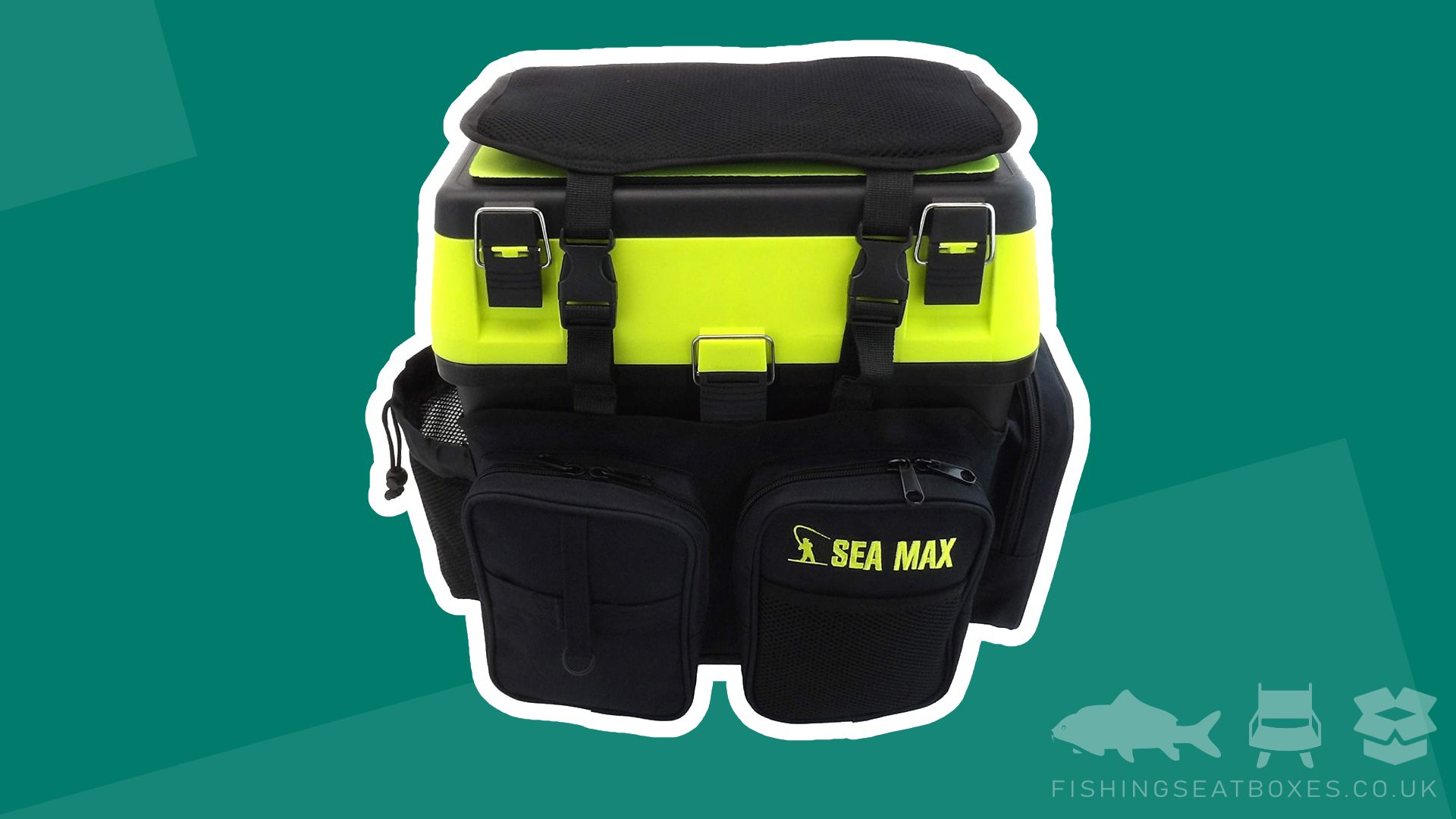 Two Strap Fishing Seat Box from Sea Max - Very Impressive!